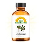 Recalled bottle of Sun Essential Oils - Wintergreen